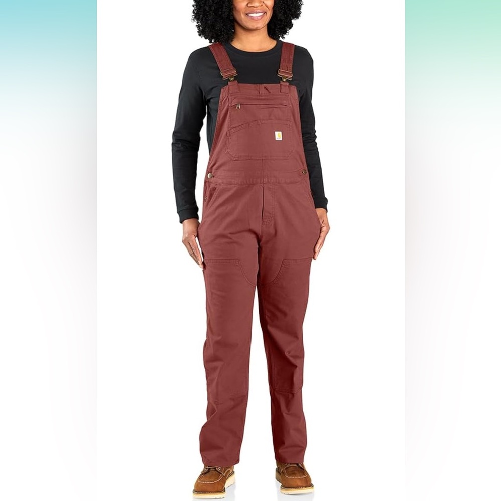 Women’s Carhartt Bibs XS sable color